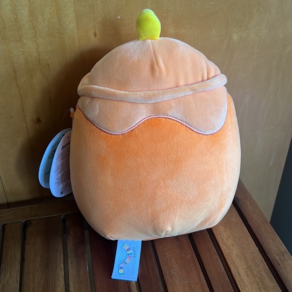 *CROSS LIST* NWT 8” & 5” SET Misha Pumpkin Candle Squishmallows Halloween fall - Picture 11 of 11